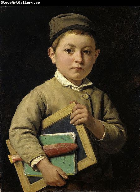 Albert Anker Schoolboy